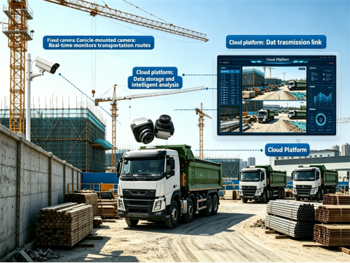 Jüngste Firmenblogs über Sicherheit auf der Baustelle: 4G+KI-Fernüberwachung im Einsatz rund um die Uhr